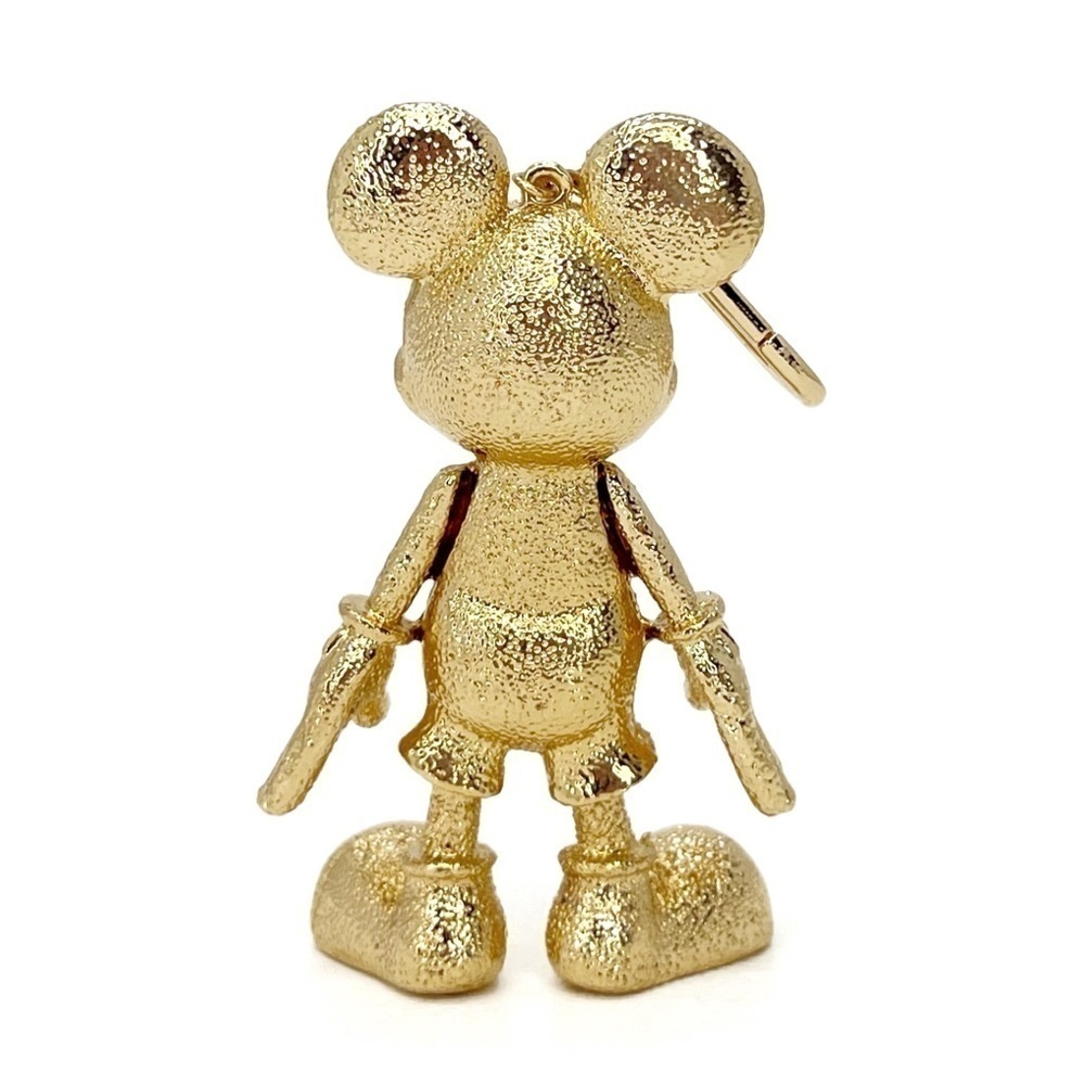Disney X Baublebar Mickey Mouse Disney Bag Charm Gold Leaf Metal Foil New in Box - Picture 5 of 9